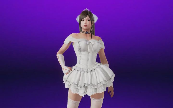 《铁拳7》X《死或生》心妹婚纱装MOD截图