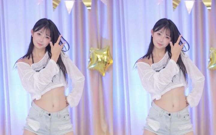 【鱼子酱】《3》常服套装 直播跳舞录屏截图