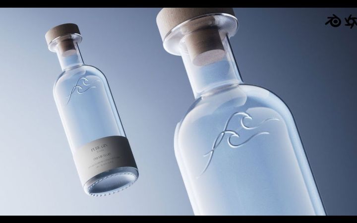 提高你的CG瓶子的渲染效果 | 使用Blender和Octane的照明秘诀截图