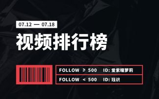 Vyou微你名人榜·视频榜（7.12-7.18）0