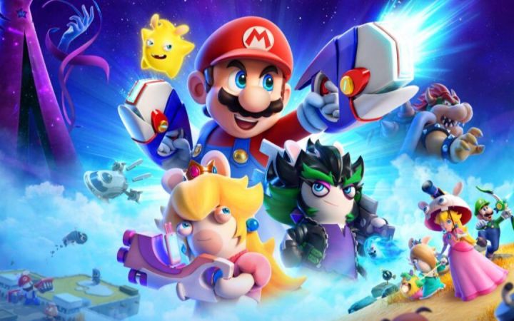 【IGN】《马力欧 + 疯狂兔子 星耀之愿》团队角色预告截图