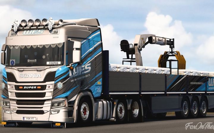 欧卡2mod_IJ 的自定义拖车包|ETS2 1.45 IJ's Custom Owned Trailer Pack | Euro Truck截图