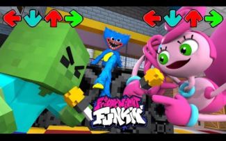 怪物学院动画:星期五之夜vs长腿妈咪-Form at playtime丨Poppy playtime 2 我的世界动画