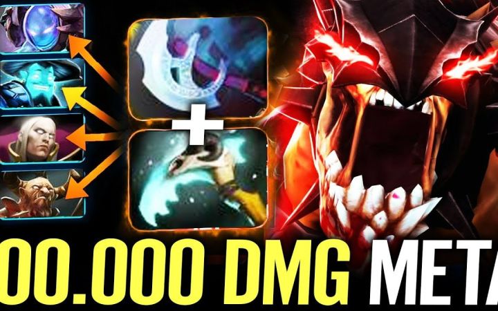 天梯局幻影斧+羊刀高伤害噬魂鬼VS经济第一天穹守望者【DOTA2】截图