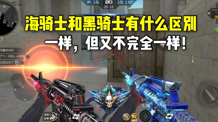 海骑士和黑骑士有什么区别?一样,但又不完全一样!截图