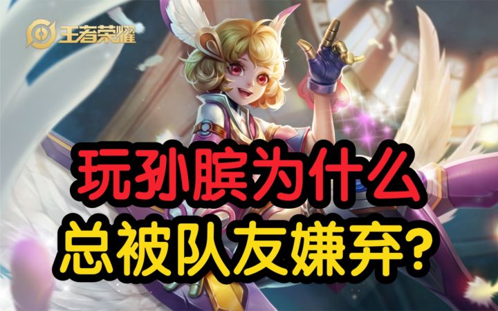 孙膑玩家为什么，总被队友嫌弃？原来如此截图