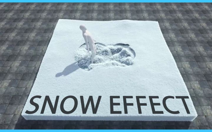 使用Houdini制作蓬松的雪 【 Houdini教程】截图