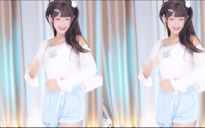 【鱼子酱】《爱你》 玉桂狗套装版 直播跳舞录屏截图