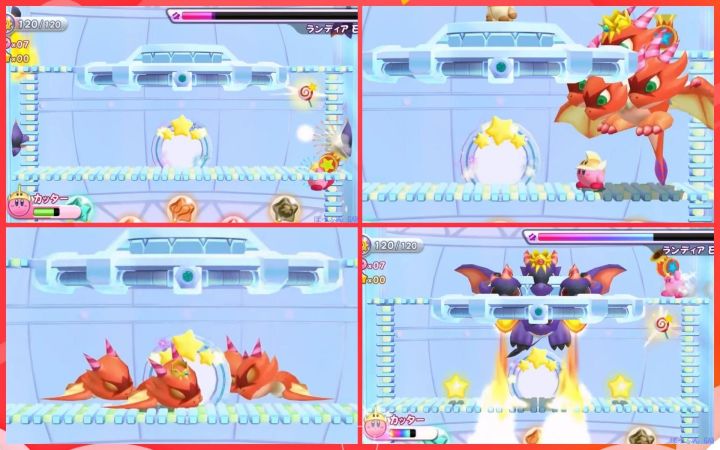 【改造卡比】《星之卡比 Wii》龙帝亚在复制能力房间里的战斗!【Shorts·搬运】by ぽっぷん GAME動画截图