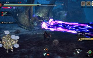 转载《怪物猎人：曙光》天廻龙初见 | 大锤solo