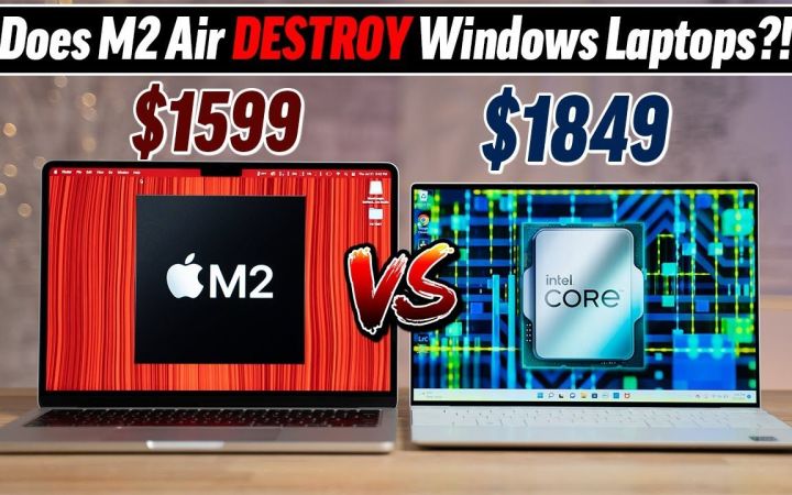 【笔记本测评】M2 MacBook Air vs 戴尔XPS 13 Plus - 对比测评截图