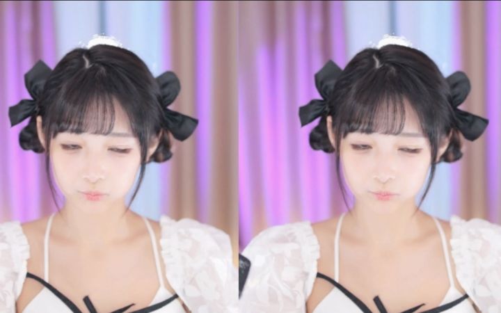 【鱼子酱】《花月成双》 白色裙子版 直播跳舞录屏截图