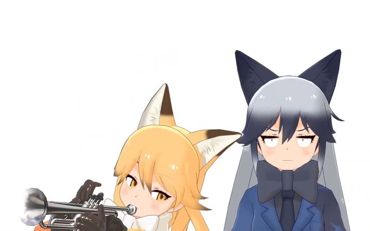 【兽娘MMD】不停吹喇叭的北狐截图