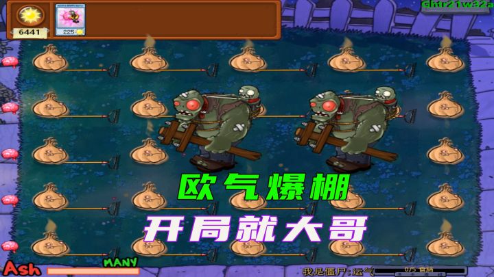 植物大战僵尸：非到极致就是欧，欧皇鸡成功出世截图