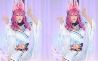 【鱼子酱】《Hmph!》阿狸灵魂莲华限定 直播跳舞录屏