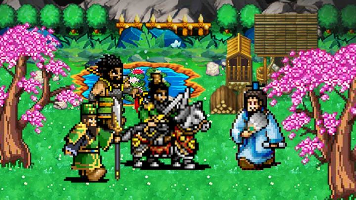 《卧龙觉醒》，经典像素三国挂机游戏，超炫酷角色技能展示！截图