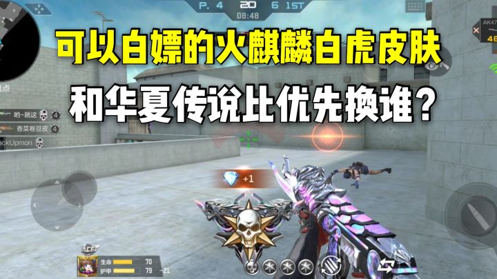 颜值超越氪金皮的火麒麟白虎，和华夏传说比优先换哪个？截图