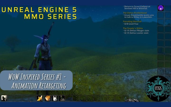 【UE5教程】动画重定位MMO  Part 1截图