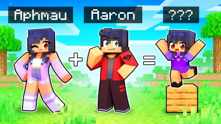 【Aphmau】Aphmau 和 Aaron 在 Minecraft 中生了一个孩子!截图