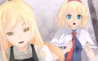 【东方MMD】与魔理沙和爱丽丝在一起的浪漫女神