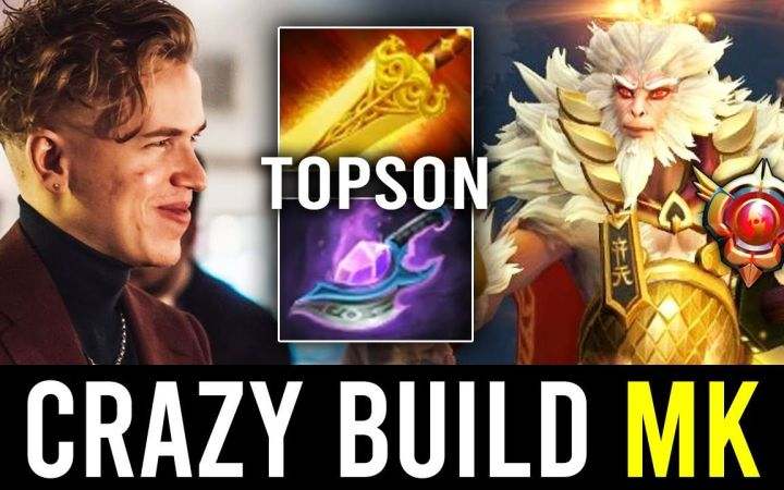 TOPSON经典辉耀大圣!6神装VS恐怖利刃【DOTA2】截图