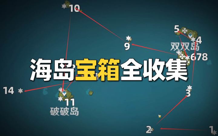 【原神】海岛全宝箱收集(19/19)查漏补缺 持续更新截图