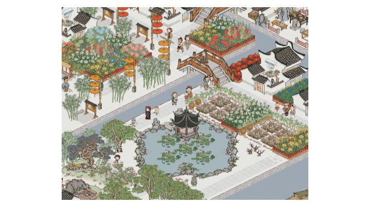 挽着我的姐妹同游杭州花园城市(小青和白娘子)截图