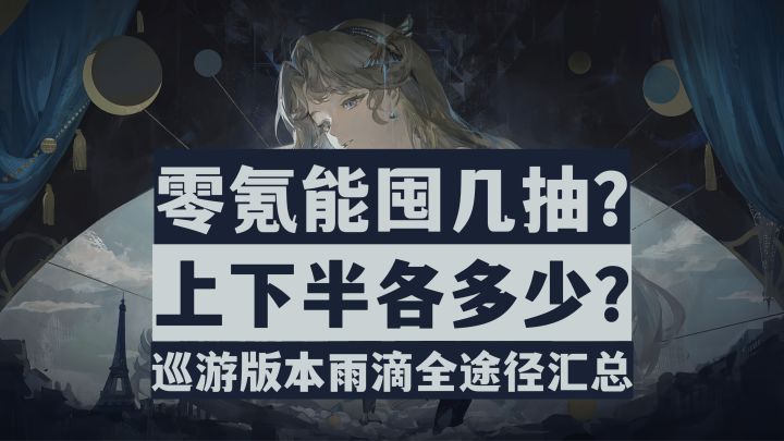 【重返未来1999】零氪能有几抽？3.2箱中巡游版本雨滴最全汇总！截图