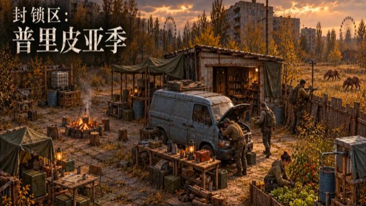 12小时灾变预警!800元疯狂囤货,末日营地生存截图