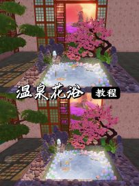 没有水池也可以做的温泉花浴 (教程)