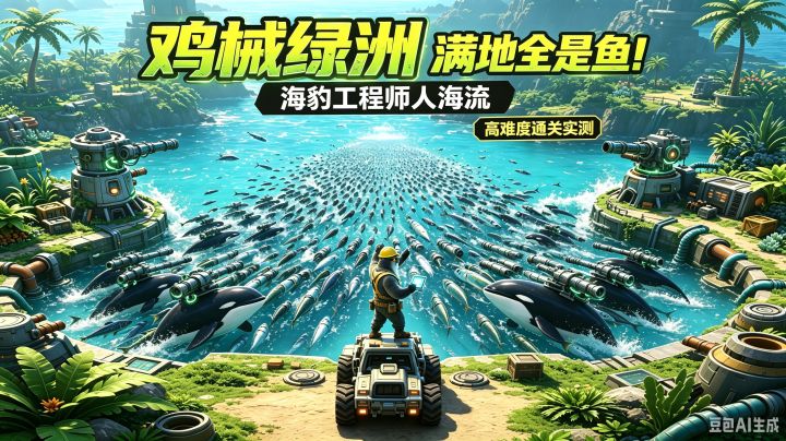 工程师蜻蜓队长!鱼群人海单人成军,铺满地直接乱杀🔥截图