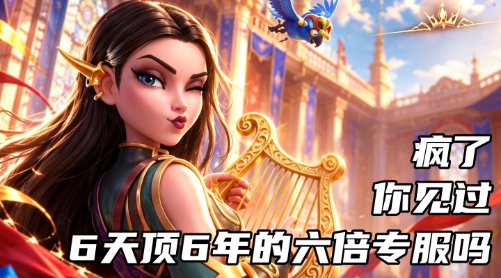 SLG 新服狠活!6年福利一次性补齐,6天直接追上6年养成截图