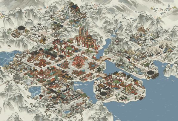白雪镇布局—白雪镇灯会截图