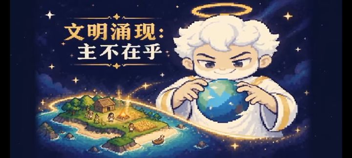 化身神明俯瞰小岛!文明自发涌现,结局永远无法预判截图