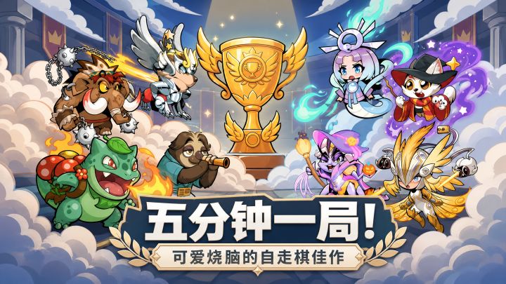 五分钟一局!可爱烧脑的自走棋佳作截图