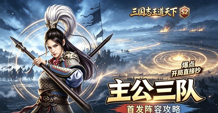 三国志王道天下S2主公三队首发攻略截图