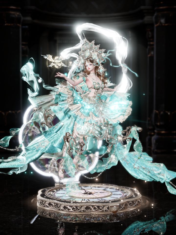 开极少的色盘搭极美的裙子截图