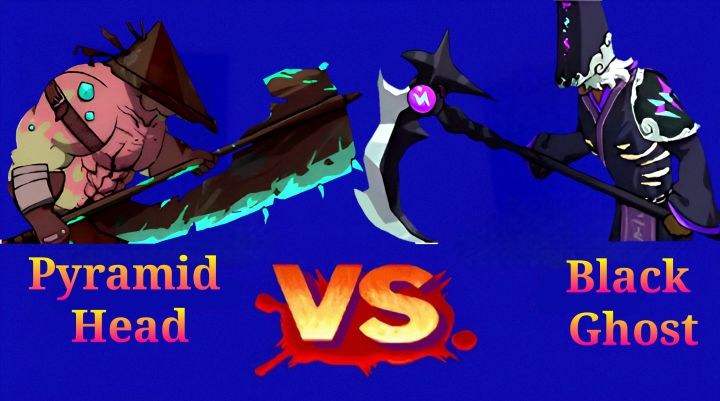 🟢Pyramid Head vs Black Ghost🔮(没有装备)。哪个更难?截图