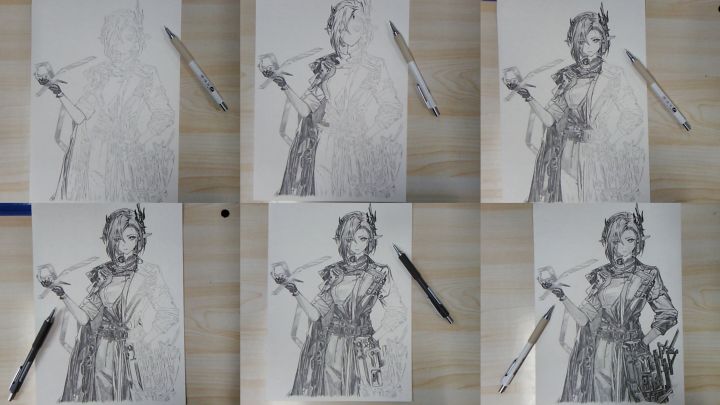 [手绘流程]娜斯提(精英一)截图