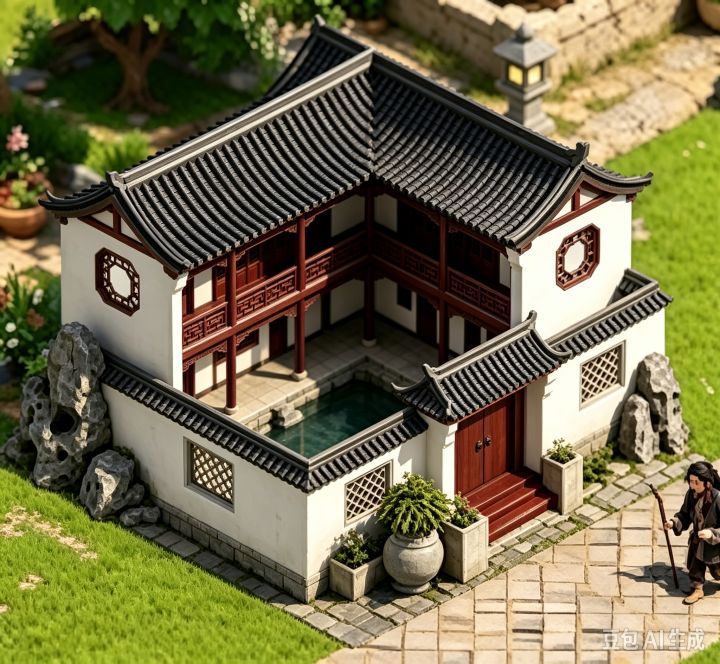徽派/江南派 /苏派建筑截图