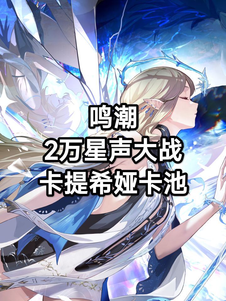 【鸣潮】2万星声大战卡提希娅卡池。截图
