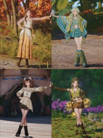 伊赞之土商店服装四套搭配