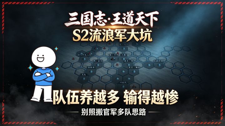 玩流浪军为什么不能养多对队伍截图
