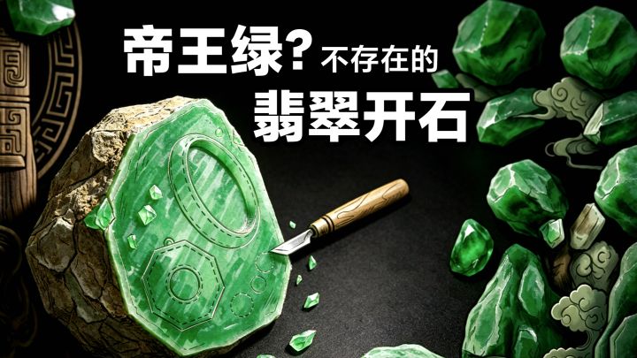 翡翠开石‼️一刀穷一刀富,心情像坐过山车。翡翠经营模拟器新游戏截图
