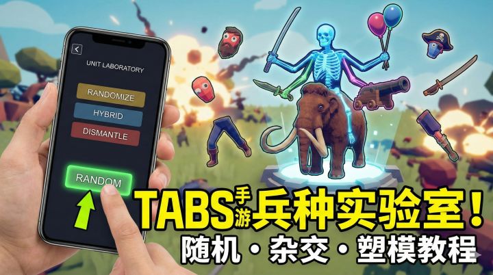 让我们手游也有兵种工具！截图