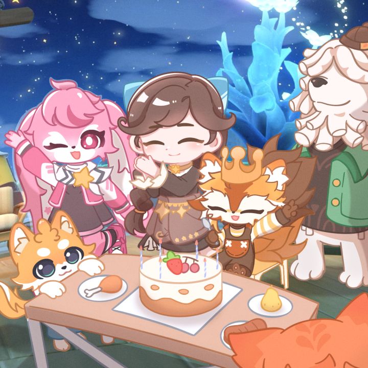 【星布谷地】格连生日贺图截图