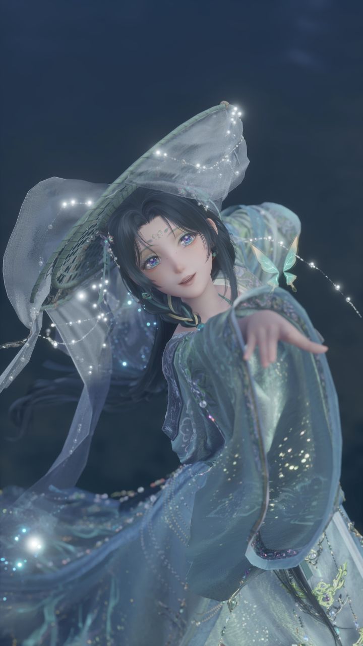 新四星头发➕扇套再就业‖得到了绝美古风暖暖穿搭截图